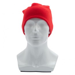 Сибртех Шапка из флиса для взрослых, размер 56-57, красная 68801
