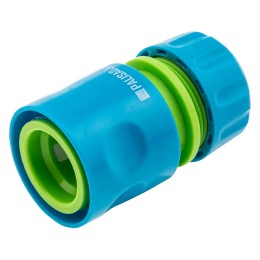 Palisad Соединитель пластмассовый, быстросъемный для шланга 1/2, однокомпонентный Luxe 66256
