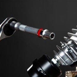 Matrix Головка торцевая, 12 мм, шестигранная, CrV, под квадрат 1/2, хромированная 13112