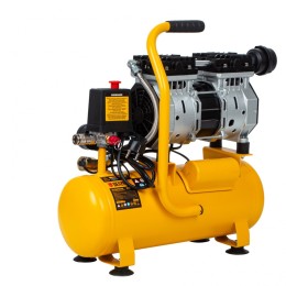 Denzel Компрессор DLS650/10 безмаслянный малошумный 650 Вт, 120 л/мин, ресивер 10 л 58021