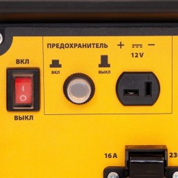 Denzel Генератор инверторный GT-3500iF, 3.5 кВт, 230 В, бак 5 л, открытый корпус, ручной старт 94705