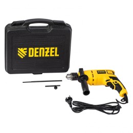 Denzel Дрель ударная ID-650, 650 Вт, 0-3000 об/мин, 48000 уд/мин 26304