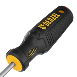 Denzel Отвертка PH2х150 мм, CrV, трехкомпонентная рукоятка 12180