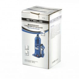 Stels Домкрат гидравлический бутылочный, 5 т, h подъема 207-404 мм 51163