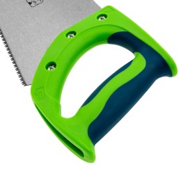 Сибртех Ножовка по дереву Зубец , 400 мм, 11 TPI, зуб 2D, калёный зуб, 2-х компонентная рукоятка 23824