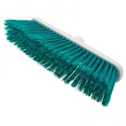 Palisad Щетка пластмассовая для подметания пола, 27 см, без черенка, бирюзовая щетина, Home 935415