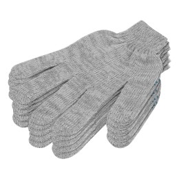 Sparta Перчатка трикотажные с ПВХ точкой, 5 пар в упаковке, БОПП-пакет, 7 класс// 67837