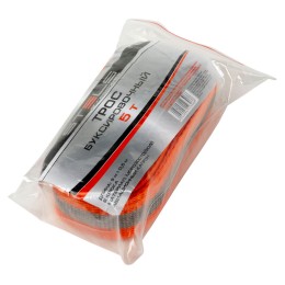 Stels Трос буксировочный 5 т, 5 м, 2 крюка, пакет Россия 54375