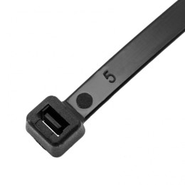 Сибртех Хомуты, 500 х 8 мм, пластиковые, черные, 50 шт 45588