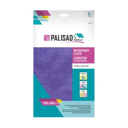 Palisad Салфетка из микрофибры для пола, 500 x 600 мм, фиолетовая, Home 923315