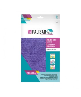 Palisad Салфетка из микрофибры для пола, 500 x 600 мм, фиолетовая, Home 923315