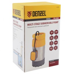 Denzel Погружной насос высокого давления PH900, X-Pro, подъем 30 м, 900 Вт, 5500 л/ч 97233