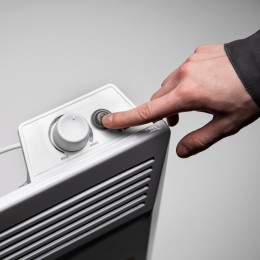 Denzel Конвектор электрический XCE-1000, 230 В, 1000 Вт, X-образный нагреватель 98115