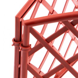 Palisad Забор декоративный Сетка, 24 х 320 см, терракот, Россия, 65026