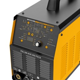 Denzel Аппарат инвертор. аргонодуговой сварки ITIG-200 ACDC Mix Pulse, 200 А, ПВ 60%// 94319