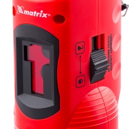 Matrix Уровень лазерный самовыравнивающийся, 150 мм, штатив 1150 мм, набор в пластиковом кейсе 35033