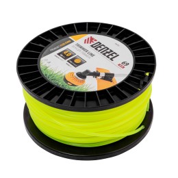Denzel Леска для триммера круглая, 4,0мм х 69м, на DIN катушке FLEX CORD, 96283