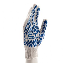 Сибртех Перчатки х/б, ПВХ покрытие, Протектор 7 класс Россия 67704