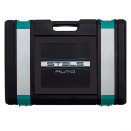 Stels Набор инструментов, 1/2,3/8, 1/4, CrV, пластиковый кейс 142 предмета 14107