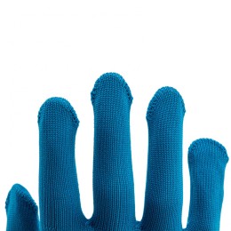 Palisad Перчатки в наборе, цвета: зеленый, розовая фуксия, желтый, синий, оранжевый, ПВХ точка, L, Россия 67854