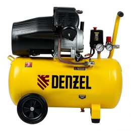 Denzel Компрессор воздушный DCV2200/50, прямой привод, 2.2 кВт, 50 литров, 380 л/мин 58167