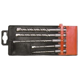 Matrix Набор буров по бетону, 5-6 х 110.6-8-10 х 160 мм, 5 шт, в пластиковой коробке, SDS Plus 71095