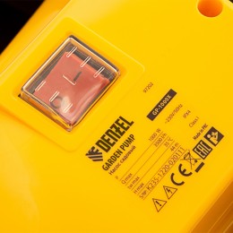 Denzel Садовый поверхностный насос GP 1000Х, 1000 Вт, 3500 л/ч, подъем 44 м, нержавейка 97202