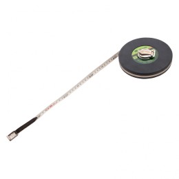 Сибртех Рулетка геодезическая 30 м х 13 мм, закрытый корпус, фибергласовая лента 31262