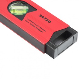 Matrix Уровень алюминиевый магнитный, 2000 мм, фрезерованный, 3 глазка (1 зеркальный), усиленный 34720