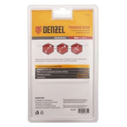 Denzel Головка триммерная универсальная гайка М8 х 1.25 левая 96359