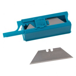 Gross Лезвия, 19 мм, трапециевидные, пластиковый пенал, 12 шт 79376