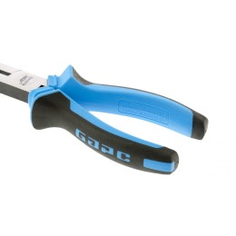 Барс Длинногубцы прямые 200 мм, хром-ванадий, двухкомпонентные рукоятки 17196