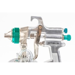 Stels Краскораспылитель AS 702 НP профессиональный, всасывающего типа, сопло 1.8 мм и 2 мм 57364