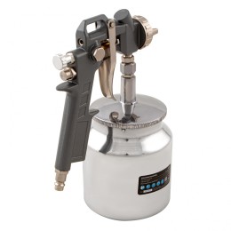 Matrix Краскораспылитель пневматический с нижним бачком V 0.75 л, сопло D 1.2, 1.5 и 1.8 мм 57317