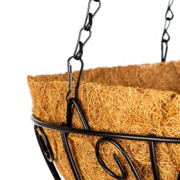 Palisad Подвесное кашпо с декором, 30 см, с кокосовой корзиной 69010