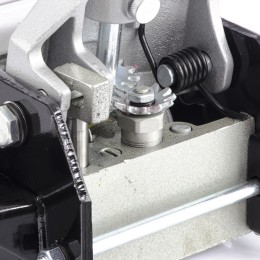 Matrix Домкрат гидравлический подкатной, 3.5 т, высота подъема 145-490 мм, с педалью 51045