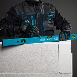 Gross Уровень алюминиевый усиленный, 800 мм, 3 глазка 33628