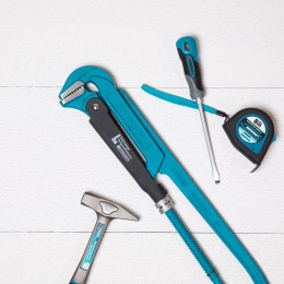 Gross Ключ трубный рычажный 3, №4, цельнокованый, CrV, тип "L" 15606