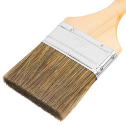 Matrix Кисть плоская Евро 3 , смешанная щетина, деревянная ручка 83081