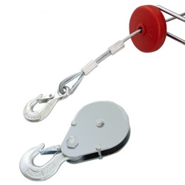 Denzel Тельфер электрический TF-1000,1 т, 1600 Вт, высота 12 м, 8 м/мин 52016