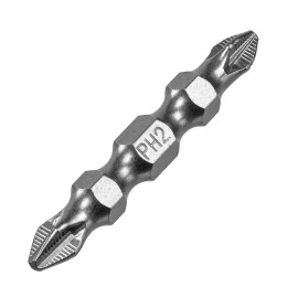 Denzel Бита двухсторонняя, PH2-PZ2 х 45 мм, сталь S2, 10 шт. 11675