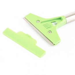 Сибртех Скребок, фиксированное лезвие 100 мм, металлическая обрезиненная ручка, 250 мм 79541