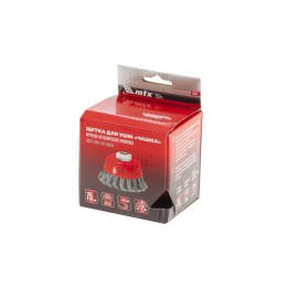 Matrix Щетка для УШМ, 75 мм, М14, "чашка", крученая проволока 0.8 мм 74622