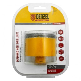 Denzel Сверло алмазное по керамограниту, 82 мм, мокрая резка, М14 72696