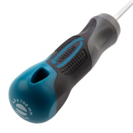 Gross Отвертка SL4 x 100 мм, S2, трехкомпонентная рукоятка 12105