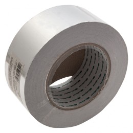 Сибртех Лента клейкая алюминиевая, 50 мм х 50 м 888155
