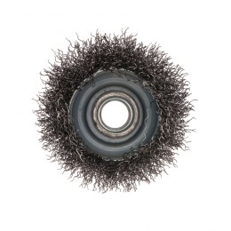 Сибртех Щетка для УШМ, 65 мм, М14, "чашка", витая проволока 0.3 мм 746037