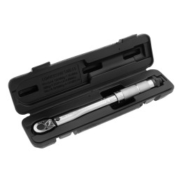 Stels Ключ динамометрический, 5-24 Нм, 1/4, CrV, хромированная 14158