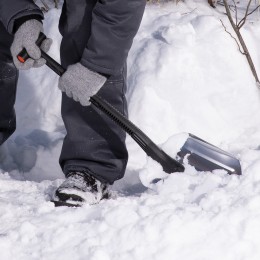 Stels Лопата универсальная алюминиевая, 205 х 260 х 700 мм, пластиковый черенок, 61585