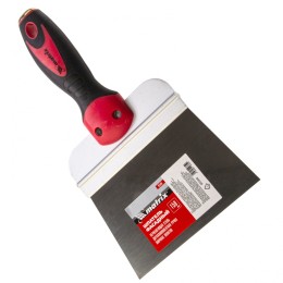 Matrix Шпатель фасадный из нержавеющей стали, 150 мм, двухкомпонентная ручка, широкое полотно 85509